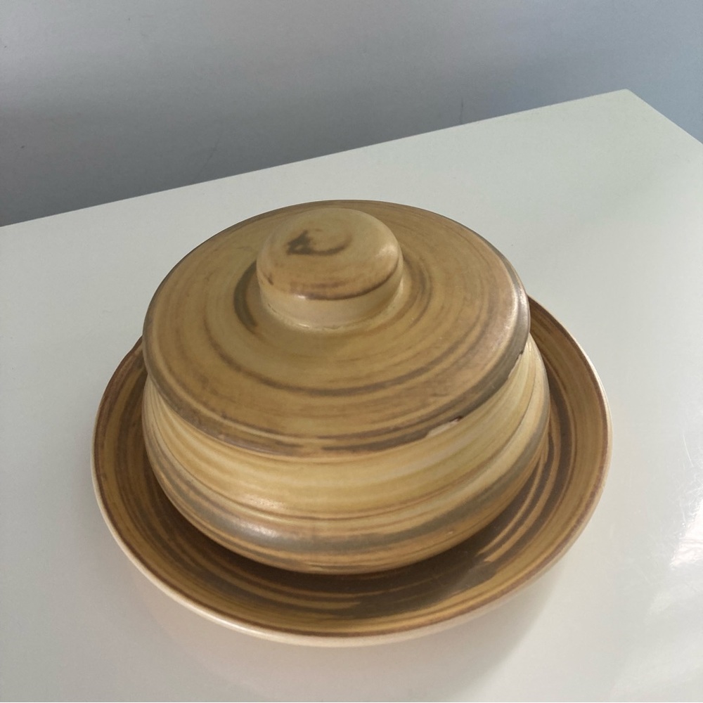 Rustic Tan Serveware Set - Picture 2 of 6